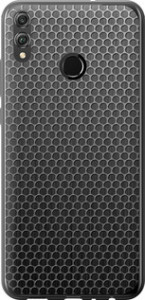 Чехол на Huawei Honor 8X Ячейки 243t-1596 (Черный)