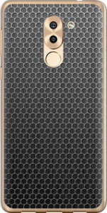 Чехол на Huawei Honor 6X Ячейки 243t-460 (Черный) для Huawei Honor 6X