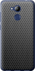 Чехол на Huawei Honor 6C Pro Ячейки 243u-1358 (Черный)