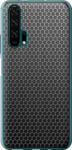 Чехол на Huawei Honor 20 Pro Ячейки 243t-1702 (Черный)