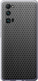 Чехол на Huawei Honor 30 Pro Ячейки 243u-1920 (Black)