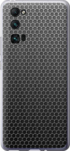 Чехол на Huawei Honor 30 Pro Ячейки 243u-1920 (Black)