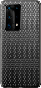 Чехол на Huawei P40 Pro Plus Ячейки 243u-1917 (Black)