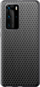 Чохол на Huawei P40 Pro Ячейки 243t-1839 (Чорний)