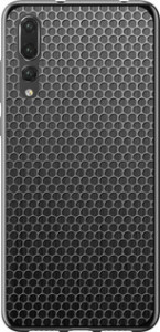 Чехол на Huawei P20 Pro Ячейки 243t-1470 (Чорний)