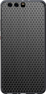 Чехол на Huawei P10 Plus Ячейки 243u-963 (Черный)