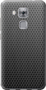 Чехол на Huawei Nova Plus Ячейки 243u-961 (Черный)