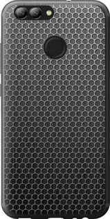 Чехол на Huawei Nova 2 Ячейки 243t-1021 (Черный)