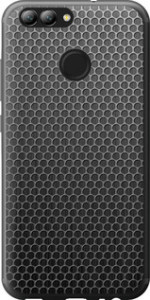 Чехол на Huawei Nova 2 Ячейки 243t-1021 (Черный)