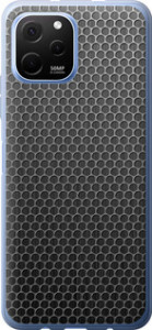 Чехол на Huawei Nova Y61 Ячейки 243u-2983 (Черный)