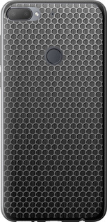 Чехол на HTC Desire 12 Plus Ячейки 243u-1485 (Черный)