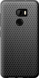 Чехол на HTC One X10 Ячейки 243u-995 (Черный)