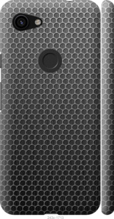 Чехол на Google Pixel 3a XL Ячейки 243m-1713 (Черный)