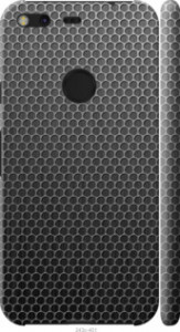 Чехол на Google Pixel XL Ячейки 243m-401 (Черный)