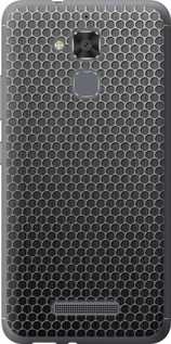 Чехол на Asus Zenfone 3 Max ZC520TL Ячейки 243u-442 (Черный)