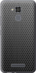 Чехол на Asus Zenfone 3 Max ZC520TL Ячейки 243u-442 (Черный)