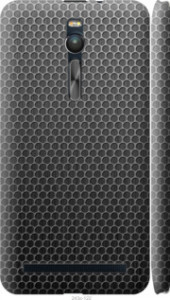 Чехол на Asus Zenfone 2 ZE551ML Ячейки 243m-122 (Черный)