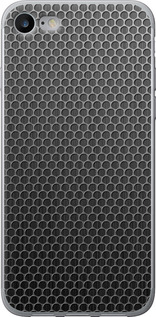 Чехол на iPhone SE 2022 Ячейки 243u-3737 (Черный)