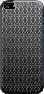 Чехол на iPhone 5 Ячейки 243t-18 (Черный)