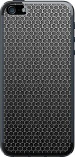 Чехол на iPhone 5 Ячейки 243u-18 (Черный)