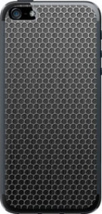 Чехол на iPhone 5 Ячейки 243u-18 (Черный) для iPhone 5