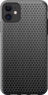 Чохол на iPhone 11 Ячейки 243u-1722 (Чорний)