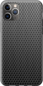 Чохол на iPhone 11 Pro Max Ячейки 243t-1723 (Чорний)