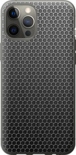 Чехол на iPhone 12 Pro Max Ячейки 243t-2054 (Черный)