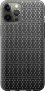 Чехол на iPhone 12 Pro Max Ячейки 243u-2054 (Черный)
