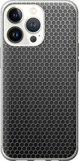 Чехол на iPhone 13 Pro Ячейки 243t-2372 (Черный)
