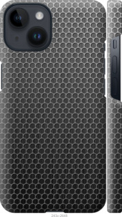 Чехол на iPhone 14 Ячейки 243m-2648 (Черный)