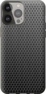 Чохол на iPhone 13 Pro Max Ячейки 243u-2371 (Чорний)