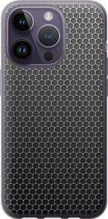 Чехол на iPhone 14 Pro Ячейки 243u-2646 (Черный)
