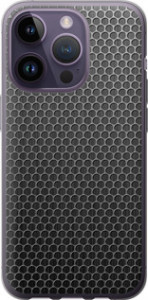 Чехол на iPhone 14 Pro Ячейки 243u-2646 (Черный)