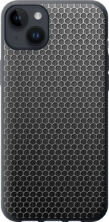 Чехол на iPhone 14 Plus Ячейки 243u-2645 (Черный)
