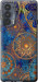 Чехол на Motorola Edge 20 Золотой узор 678u-2497 (Синий)