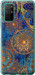 Чохол на Huawei Honor 30S Золотий візерунок 678u-1897 (Синій)