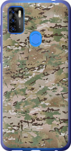 Чехол на ZTE Blade A7S 2020 Камуфляж v5 1201u-2454