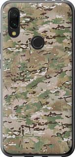 Чехол на Xiaomi Redmi 7 Камуфляж v5 1201u-1669