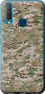 Чехол на Vivo Y15 Камуфляж v5 1201u-1791