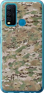Чехол на Vivo Y30 Камуфляж v5 1201u-2154