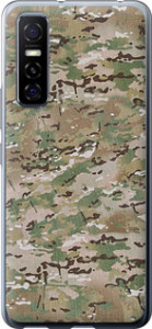 Чехол на Vivo Y73S Камуфляж v5 1201u-2159