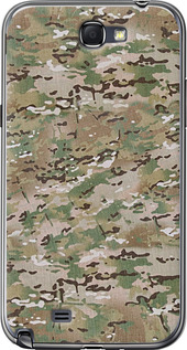Чехол на Samsung Galaxy Note 2 N7100 Камуфляж v5 1201t-17