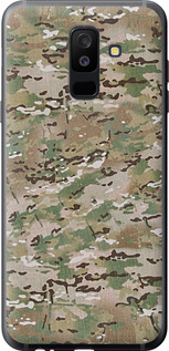 Чехол на Samsung Galaxy A6 Plus 2018 Камуфляж v5 1201t-1495