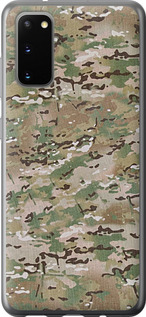 Чехол на Samsung Galaxy S20 Камуфляж v5 1201t-1824