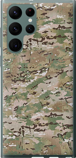 Чехол на Samsung Galaxy S22 Ultra Камуфляж v5 1201u-2500