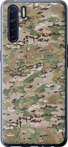 Чехол на Oppo A91 Камуфляж v5 1201t-1884