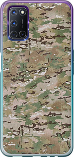 Чехол на Oppo A72 Камуфляж v5 1201u-2011