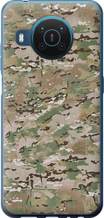 Чехол на Nokia X20 Камуфляж v5 1201u-2532