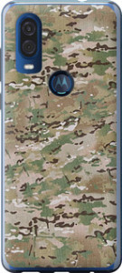 Чехол на Motorola One Vision Камуфляж v5 1201u-1782